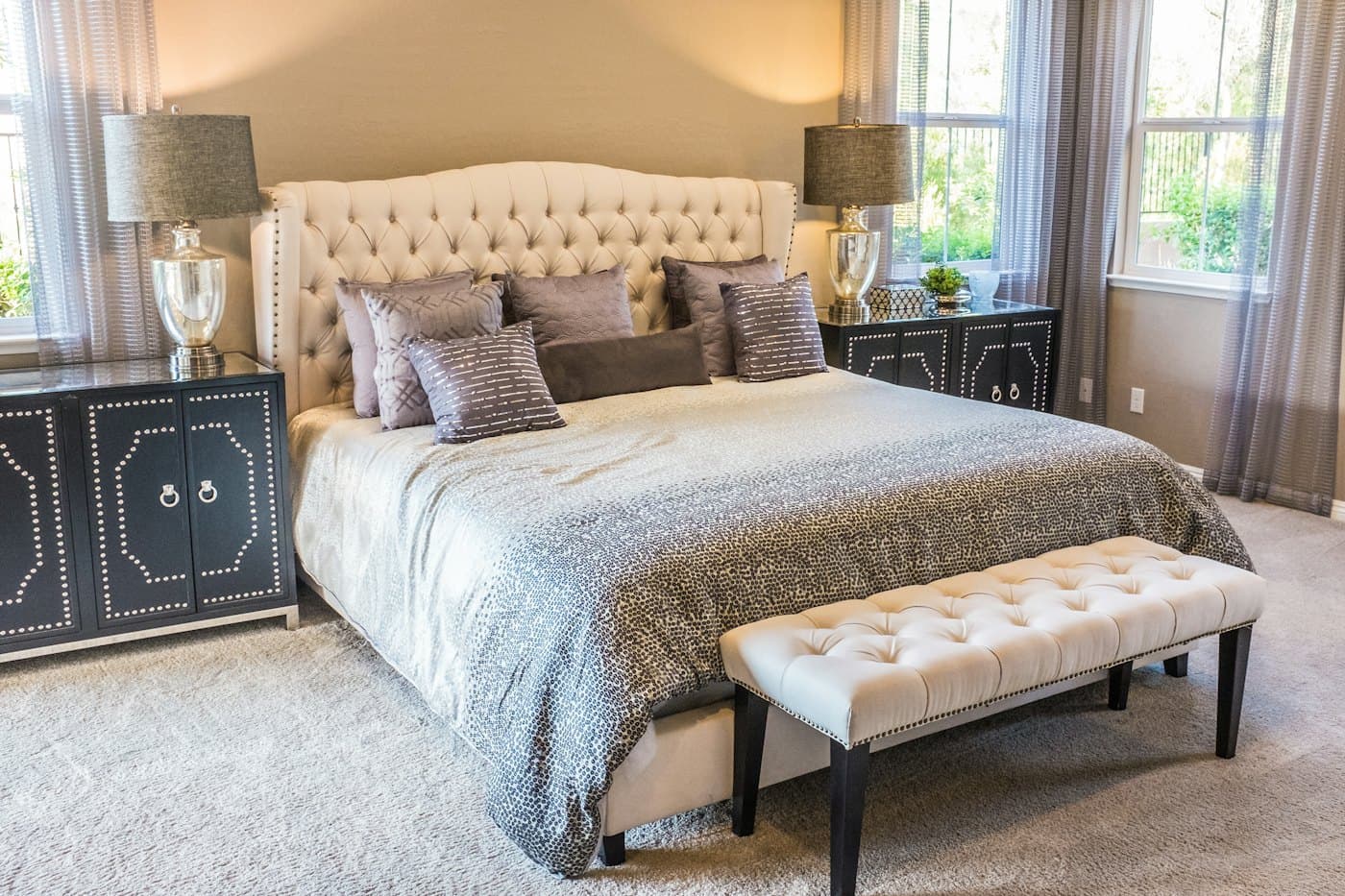 A simple bedroom